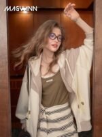 Original Designer Counter High-End Sheepskin Genuine Leather Down Jacket - Women's Mid-Length Elegant Fur Trimmed White Goose Down Coat