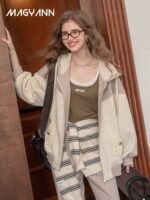 Original Designer Counter High-End Sheepskin Genuine Leather Down Jacket - Women's Mid-Length Elegant Fur Trimmed White Goose Down Coat